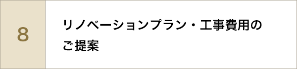 リノベーションプラン・工事費用のご提案