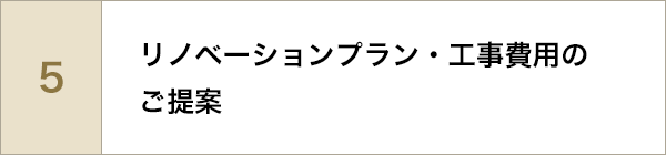 リノベーションプラン・工事費用のご提案